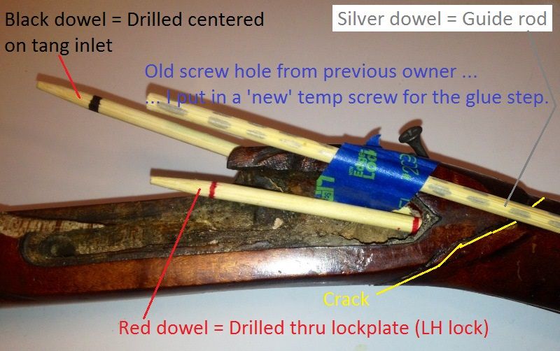 Longrifle Broken Wrist Repair The Muzzleloading Forum