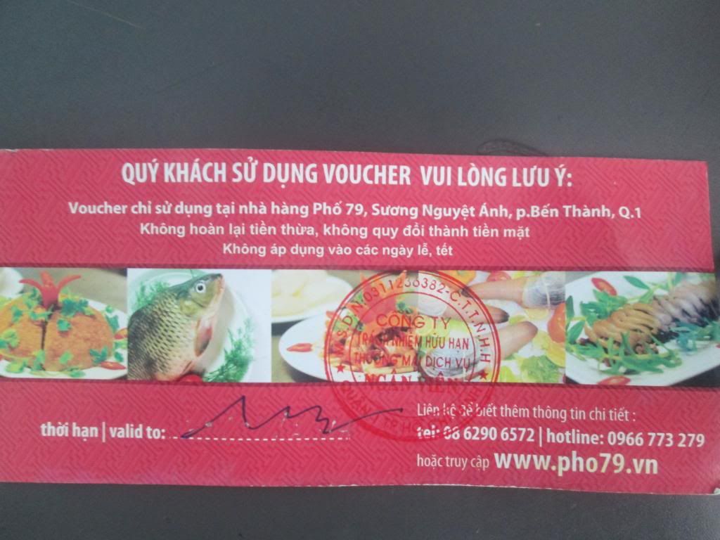 Cần Bán Voucher Nhà Hàng - 1