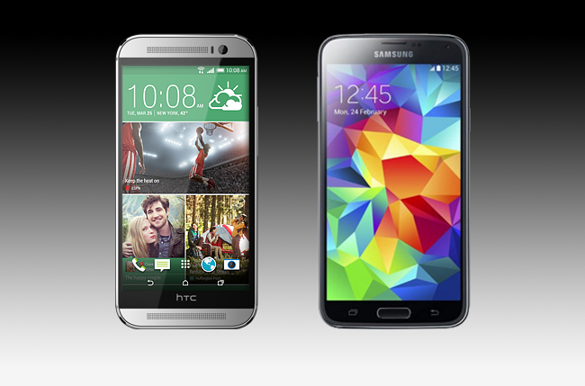 Samsung Galaxy S5 vs HTC One M8  