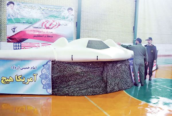 Iran mahu simpan dron RQ-170 Sentinel milik Amerika Iran mahu simpan dron RQ-170 Sentinel milik Amerika