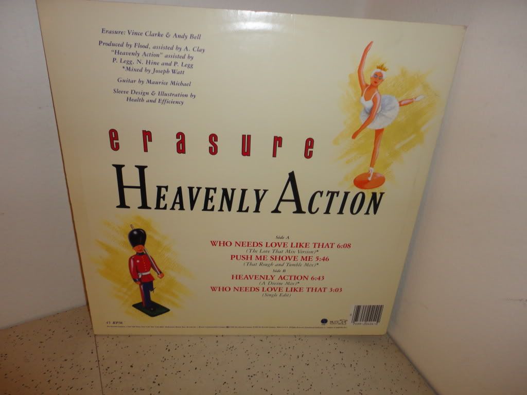 Erasure-1985 12"maxi Mint - Heavenly Action Vinyl