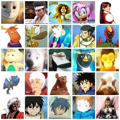 25 Characters by Picture Quiz - By mariobros2011