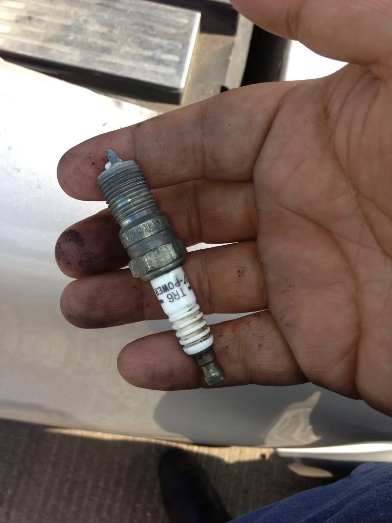 Spark plug blow out. Lightning Rodder