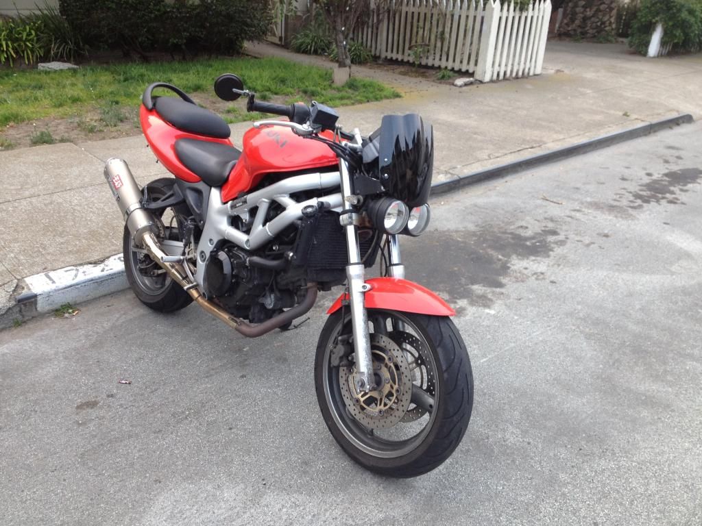 sv650 starter bike