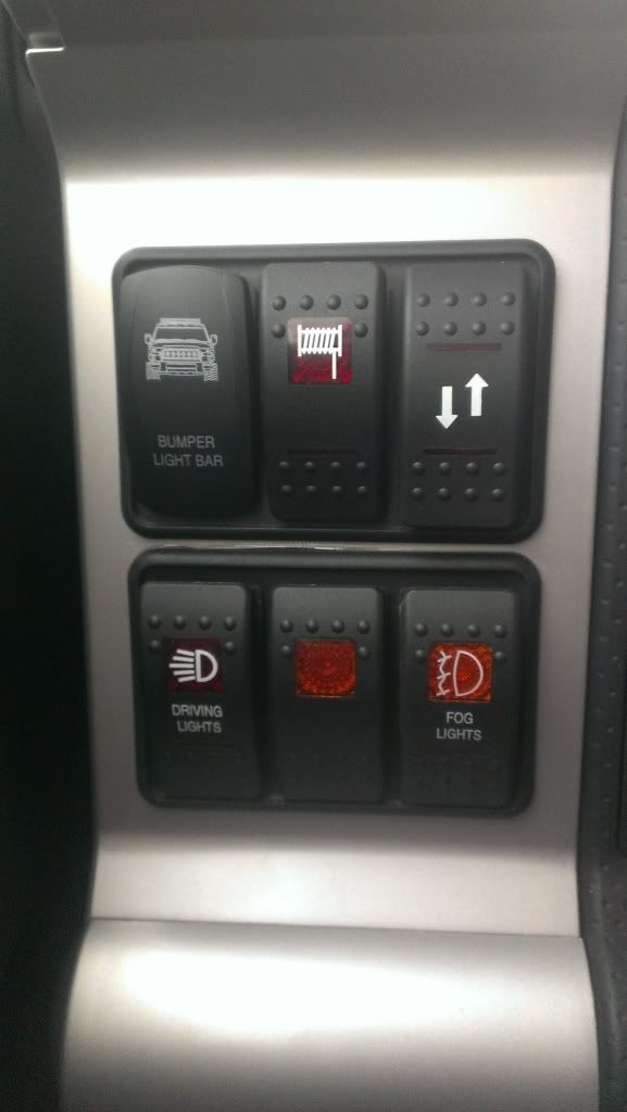 Mounting Incab Winch Controls Toyota FJ Cruiser Forum