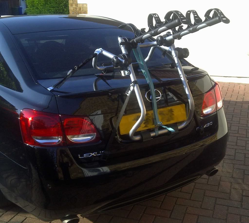 lexus 450h bike rack