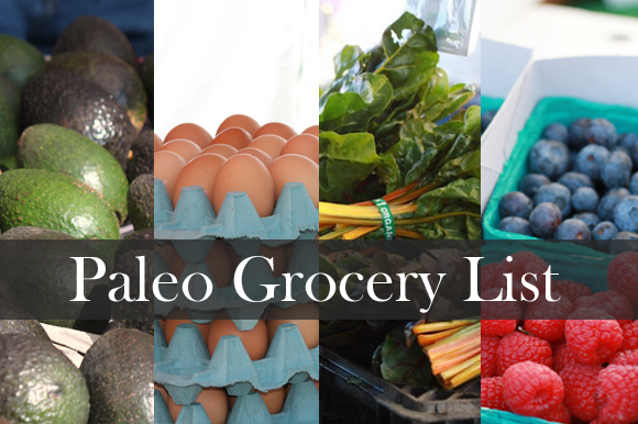 Grocery Shopping List For Paleo Diet
