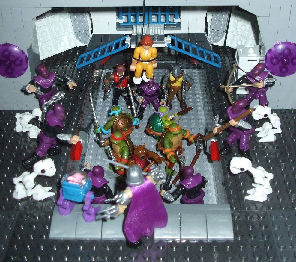 tmnt technodrome mega bloks