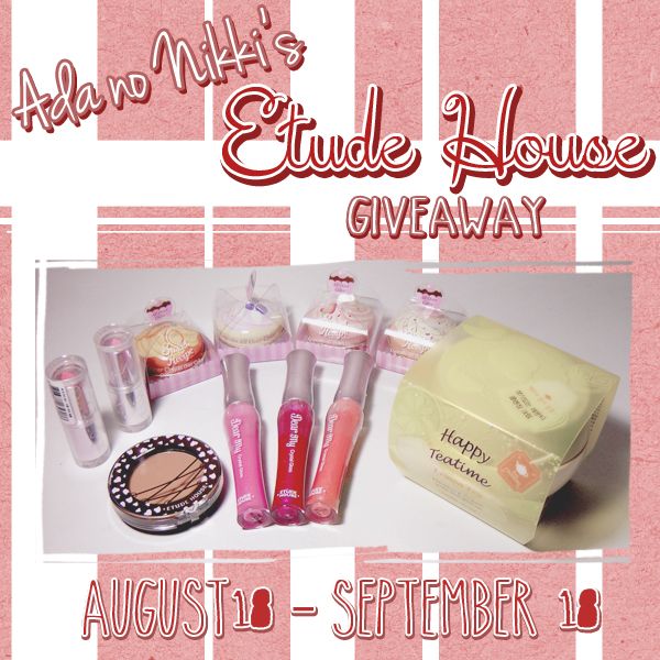 Ada no Nikki's Etude House Giveaway