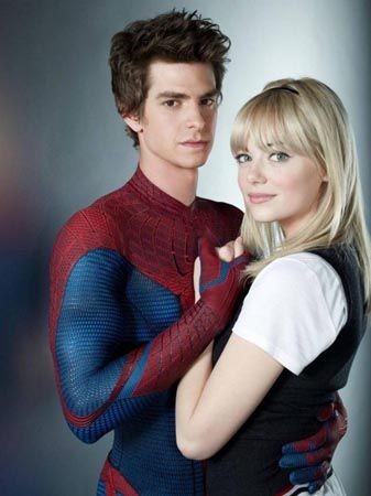Andrew Garfield and Emma Stone Spider-Man and Gwen Stacy