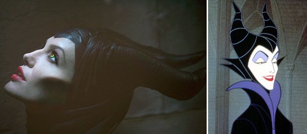 Angelina Jolie as Maleficent Angelina Jolie as Maleficent