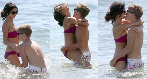 justin bieber and selena gomez kissing in hawaii. Justin Bieber and Selena