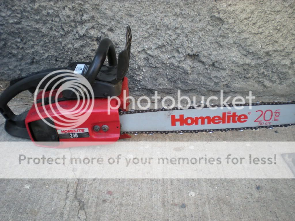 Homelite 240 Bar and Chain