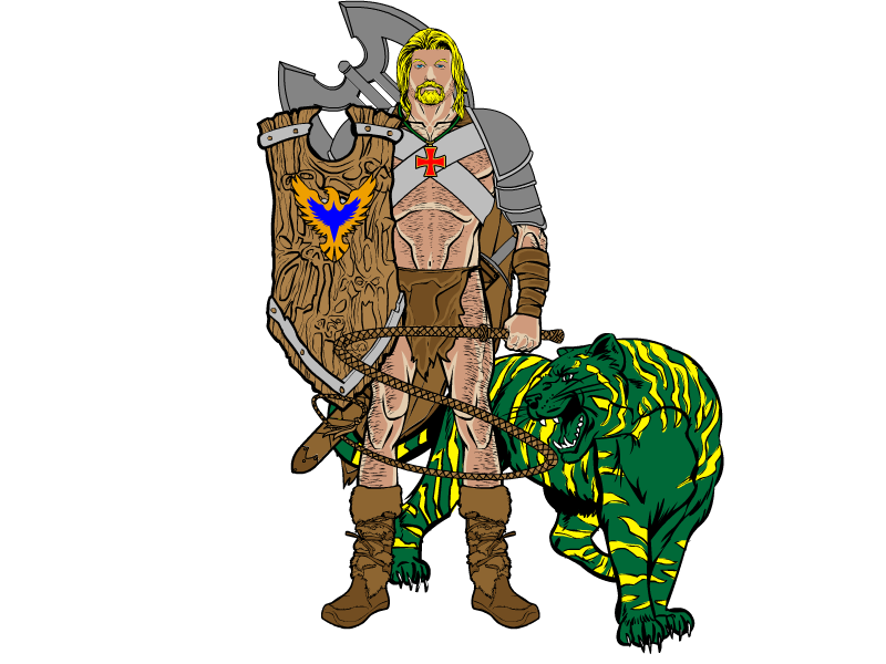 he man character no neck