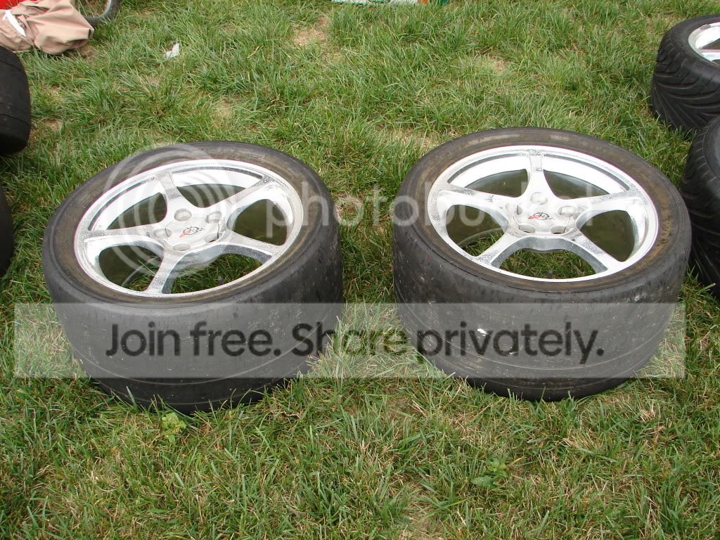 FS: 2 OEM Y2K Wheels with Hoosier Drag Radials - CorvetteForum ...